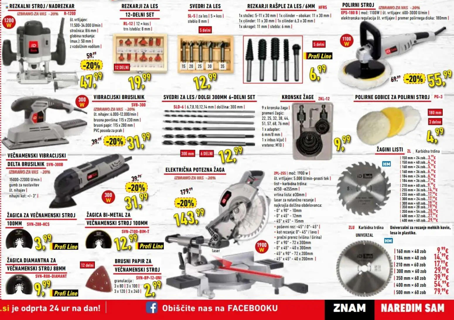 Novi Inter Diskont katalog ponudbe – veljaven od 27.01.2026 | Stran: 3 | Izdelki: Adapter, Kos, Gobice, Svedri
