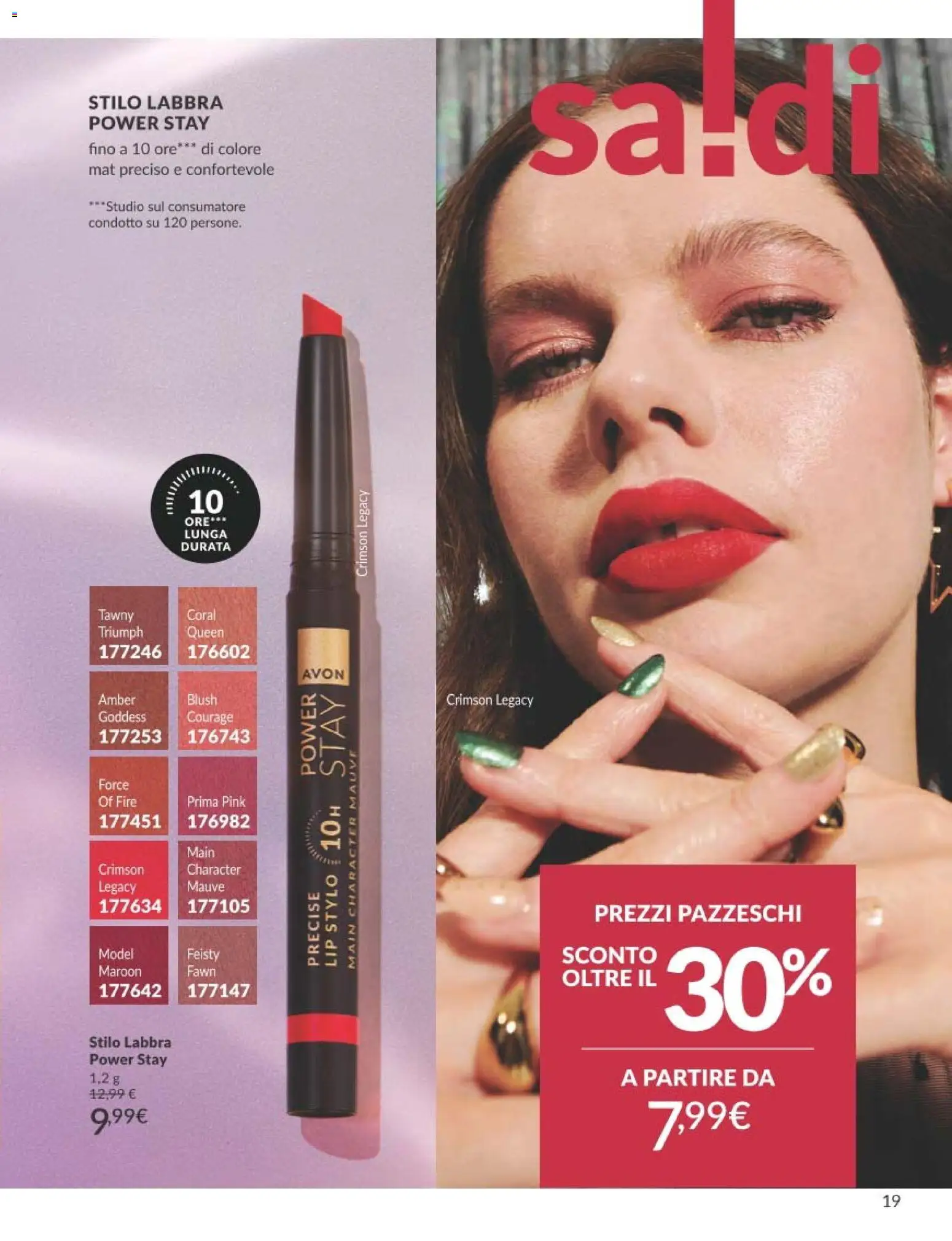 Volantino Avon del 31.12.2025 | Pagina: 19 | Prodotti: Blush