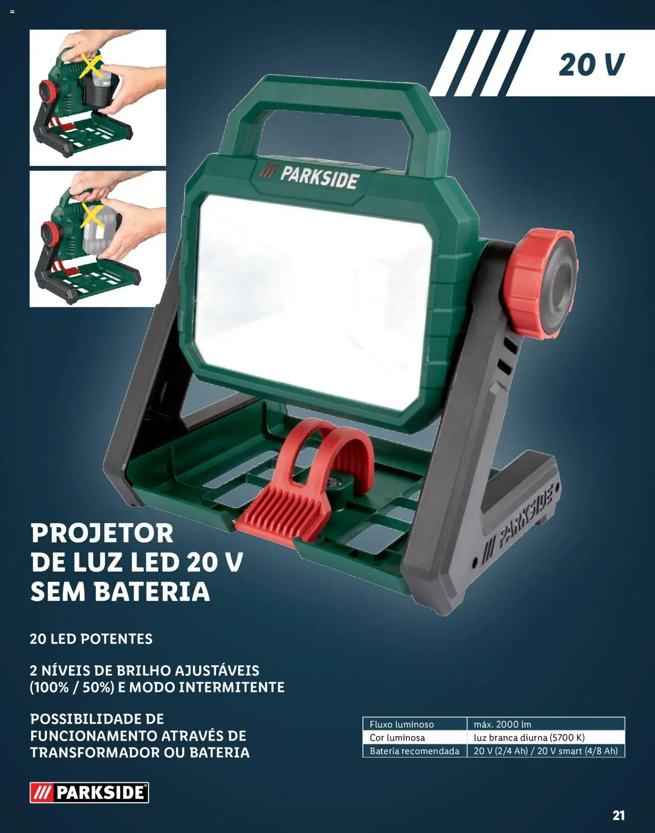 Lidl Baterias E Ferramentas │ válido de 02.02.2023 | Página: 21