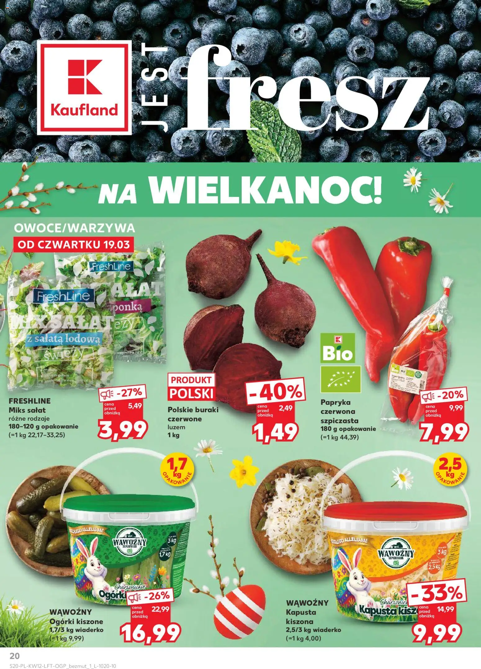 Kaufland Polsko leták od 19.03.2026 💥 Nenechte si ujít TOP nabídky! ⭐ | Ceská republika