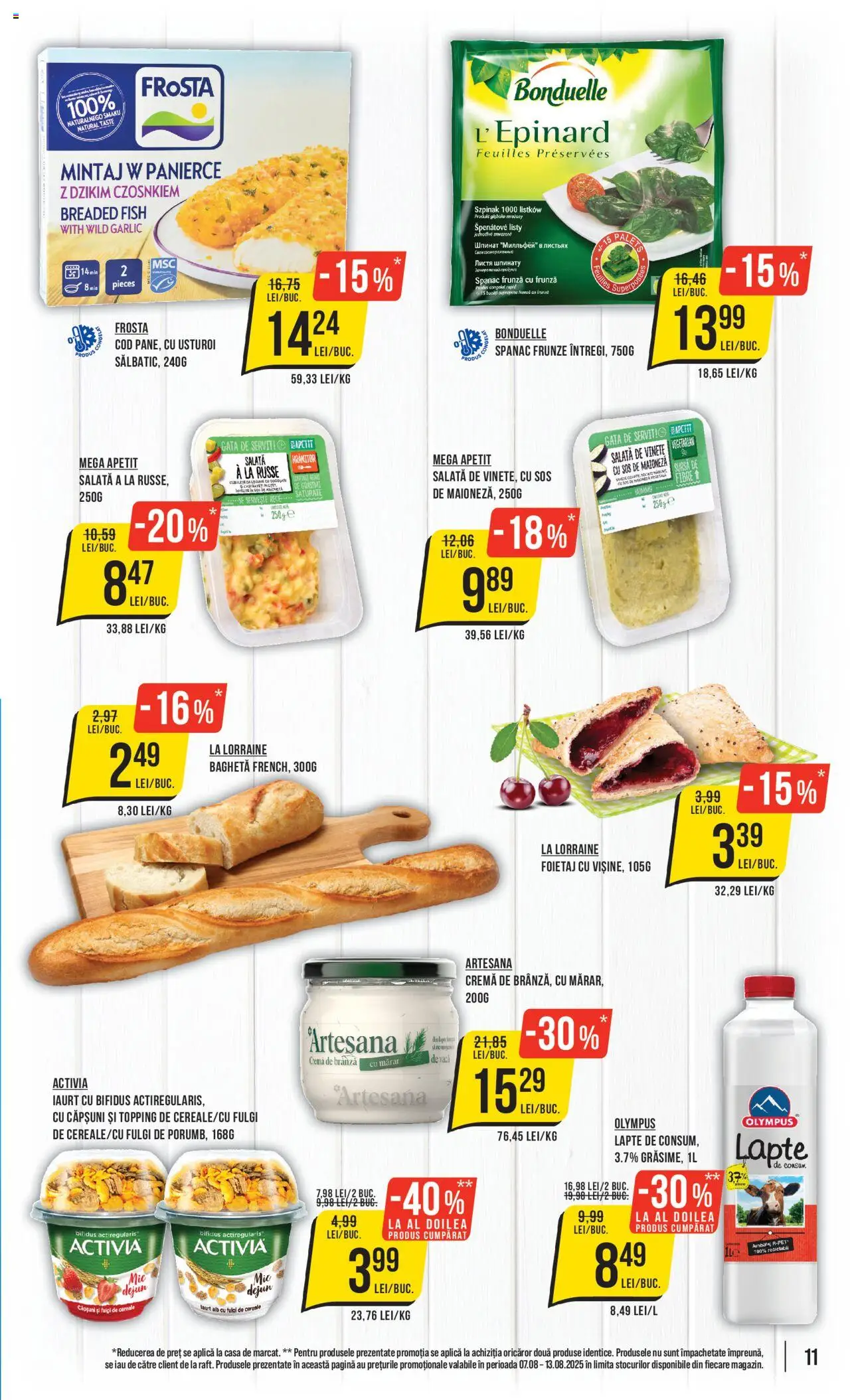 Catalog Mega Image – valabil de la 07.08.2025 | Pagină: 11 | Produse: Mărar, Iaurt, Maioneză, Sos