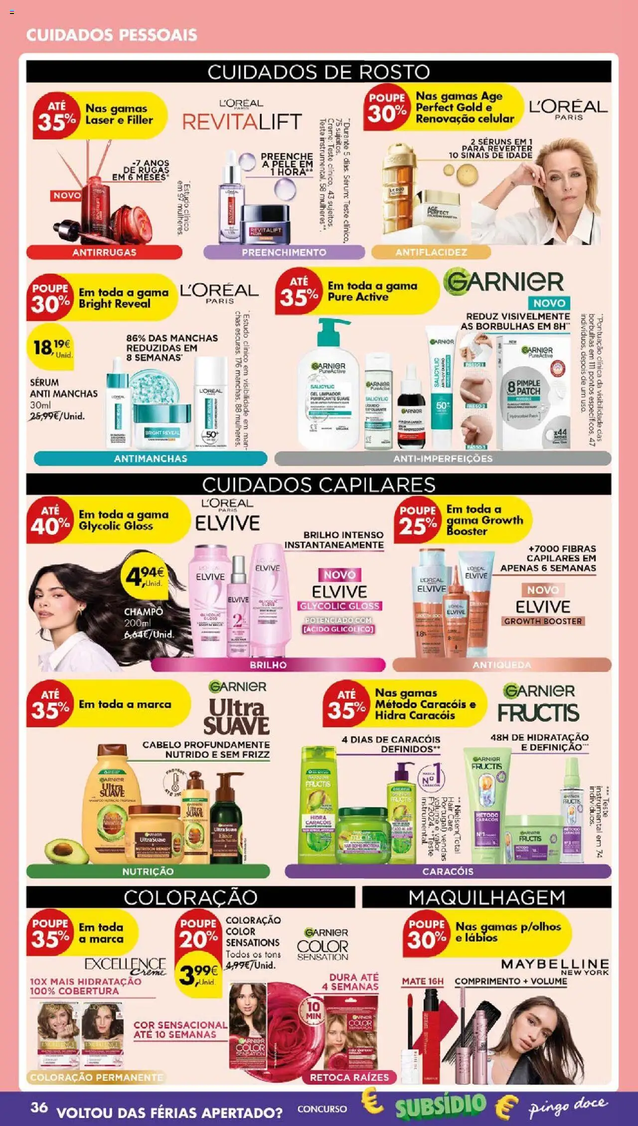 Pingo Doce folheto │ válido de 14.10.2025 | Página: 40 | Produtos: Maquilhagem, Sérum, Chás, Creme