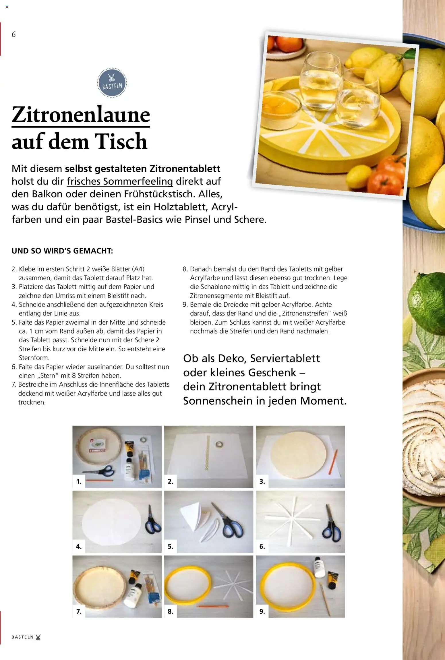 Pagro-Diskont Ideenwerk gültig ab 01.05.2026 | Seite: 6 | Produkte: Tisch, Pinsel