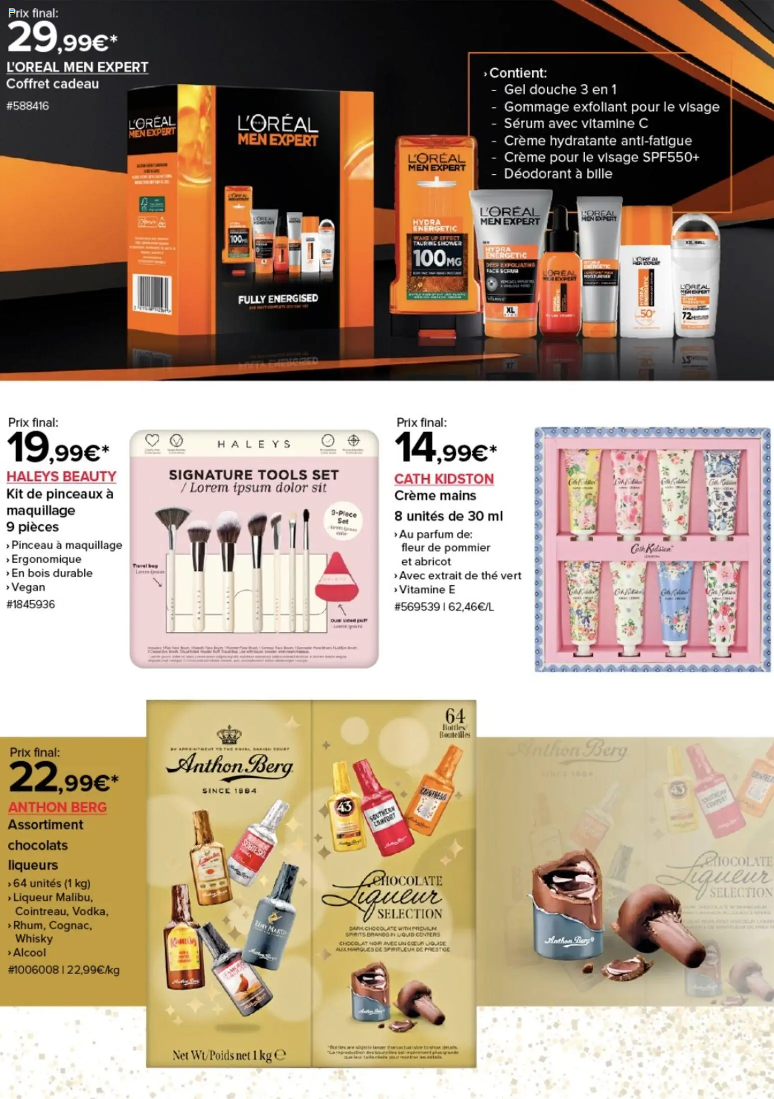 {H1} | Page: 2 | Produits: Whisky, Alcool, Serum, Déodorant