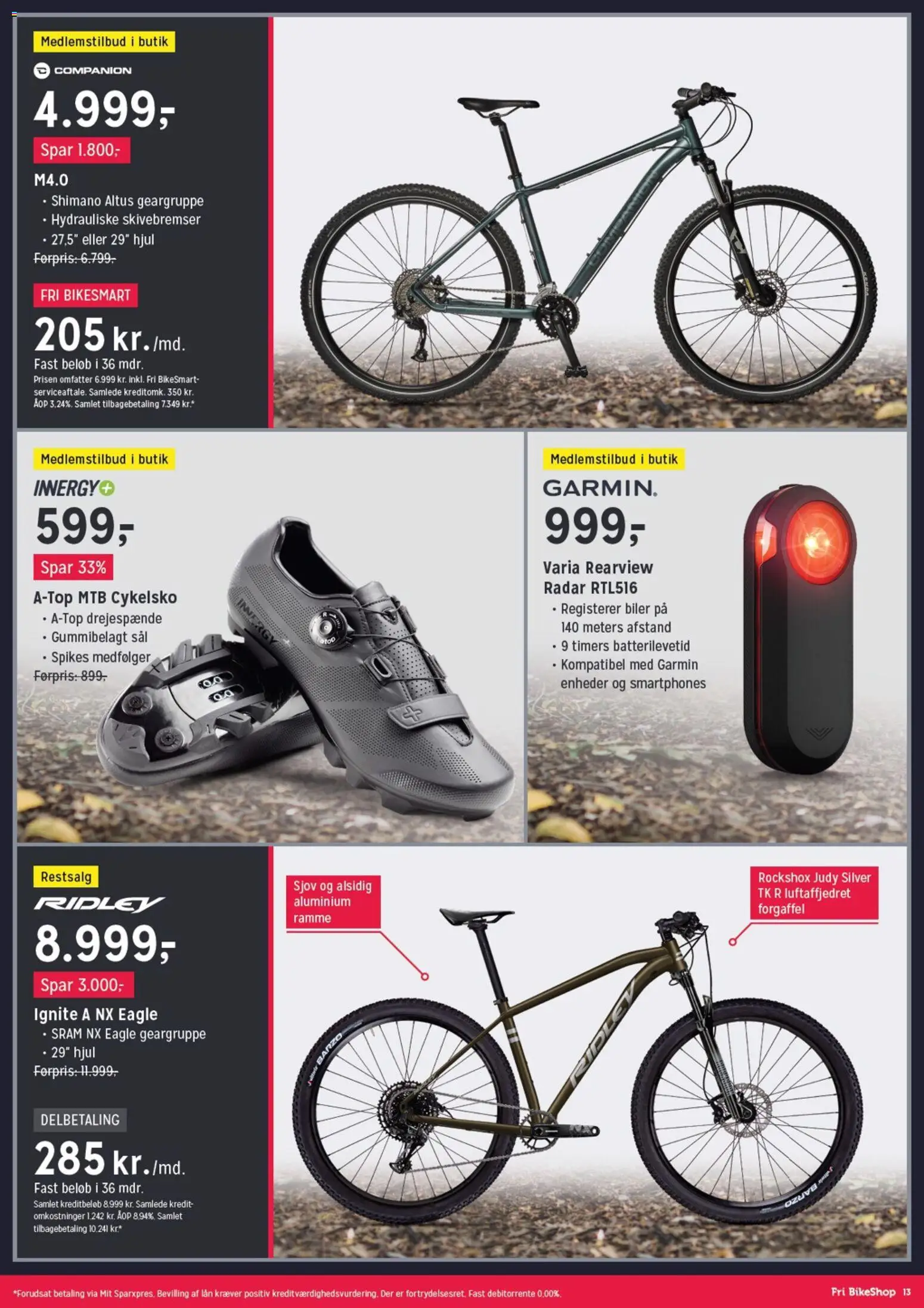 Fri BikeShop tilbudsavis – gyldig fra 24.11.2025 | Side: 13