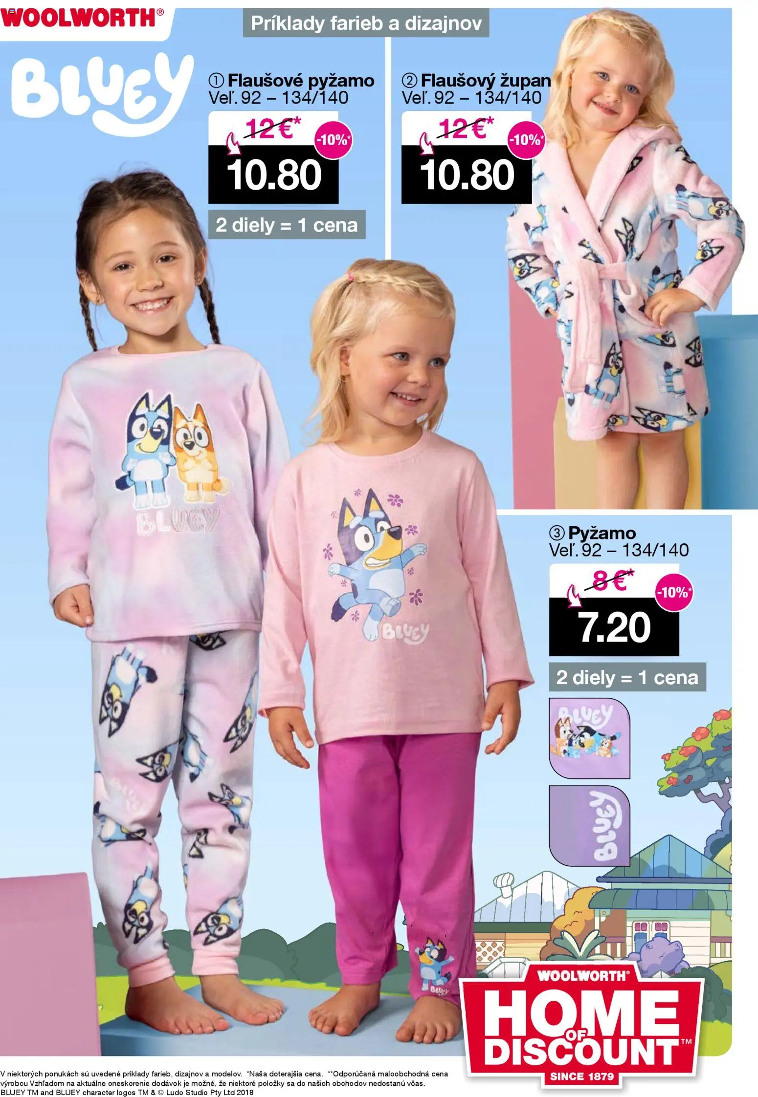 Nové Woolworth akcie – leták je platný od 14.11.2025 | Strana: 9 | Produkty: Pyžamo, Župan