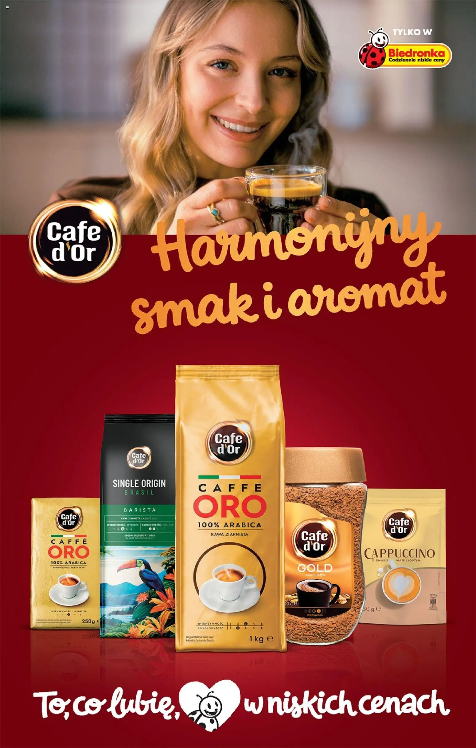 Biedronka gazetka od czwartku od 05.03.2026 | Strona: 14 | Produkty: Kawa ziarnista, Cappuccino, Mięta, Kawa