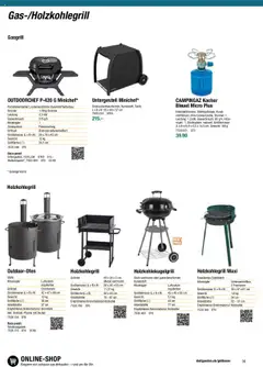 DO IT+GARDEN MIGROS Aktionen Grill  ab 26.02.2024 gültig | Seite: 36 | Produkte: Kocher, Gewicht
