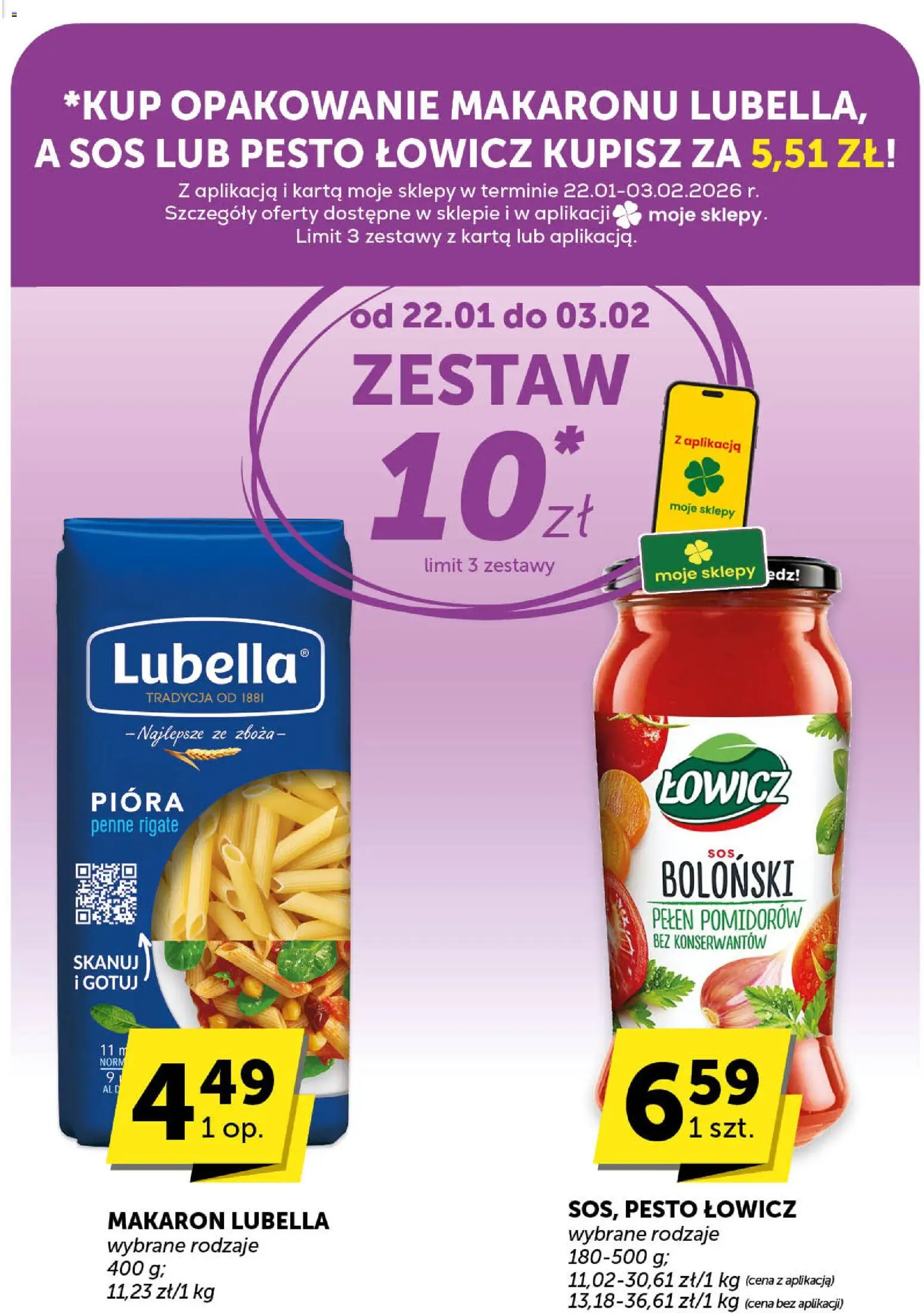 Groszek Gazetka - Market od 22.01.2026 | Strona: 13 | Produkty: Karta, Penne, Pesto, Sos