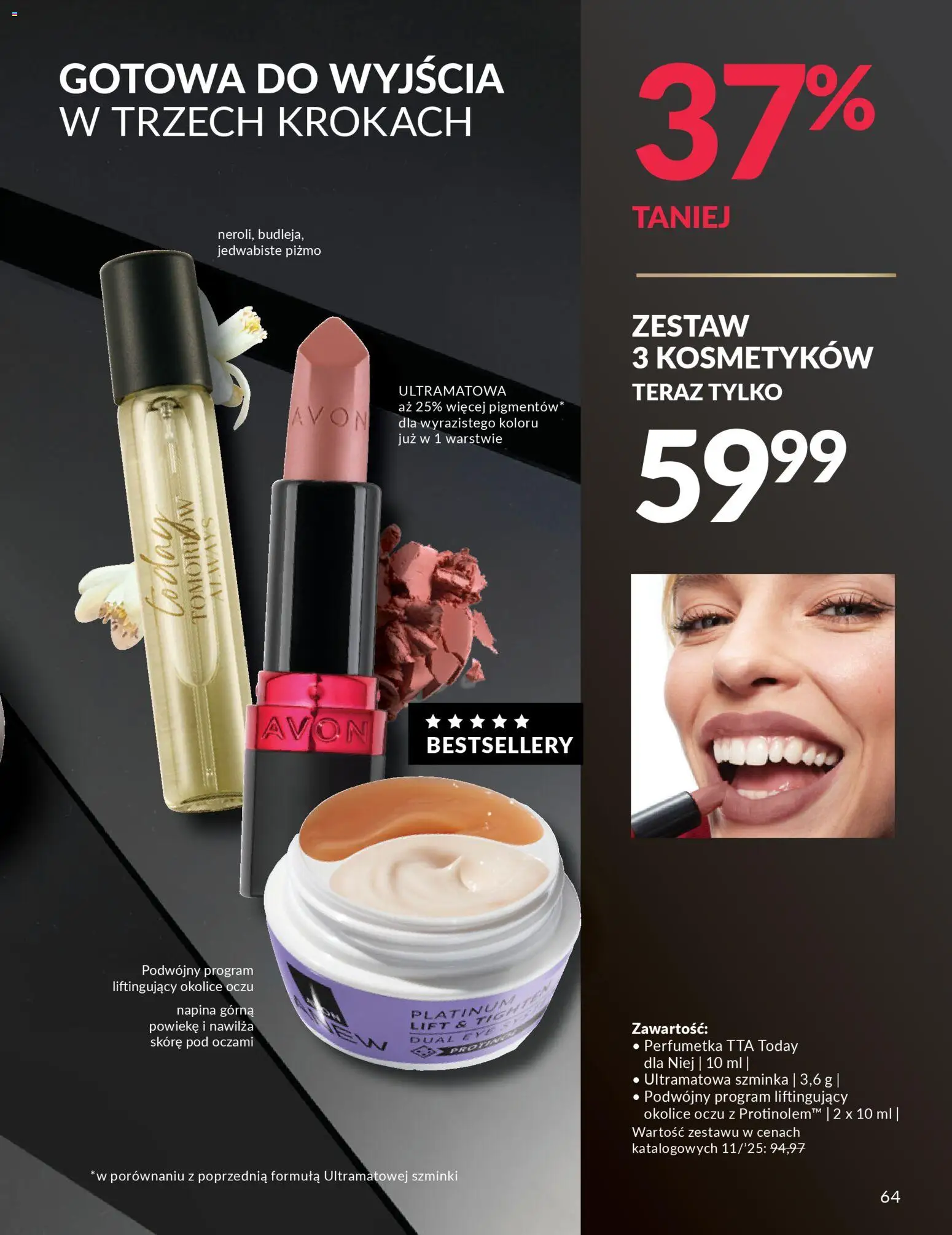 Avon Black Friday od 13.11.2025 | Strona: 64 | Produkty: Szminka
