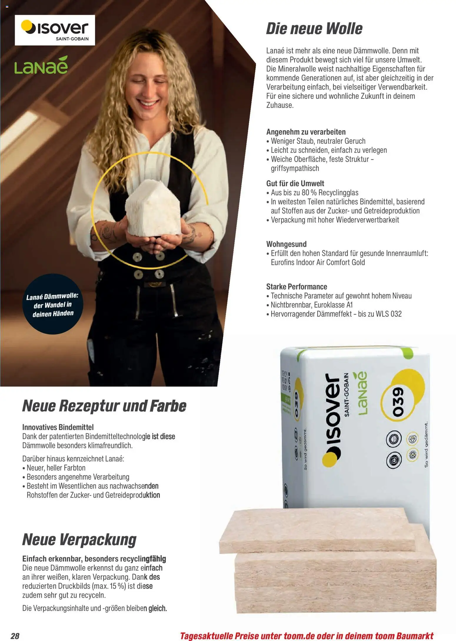 Toom Baumarkt Baustoffe & Bauelemente 2026 – gültig ab 20.02.2026 | Seite: 28 | Produkte: Zucker