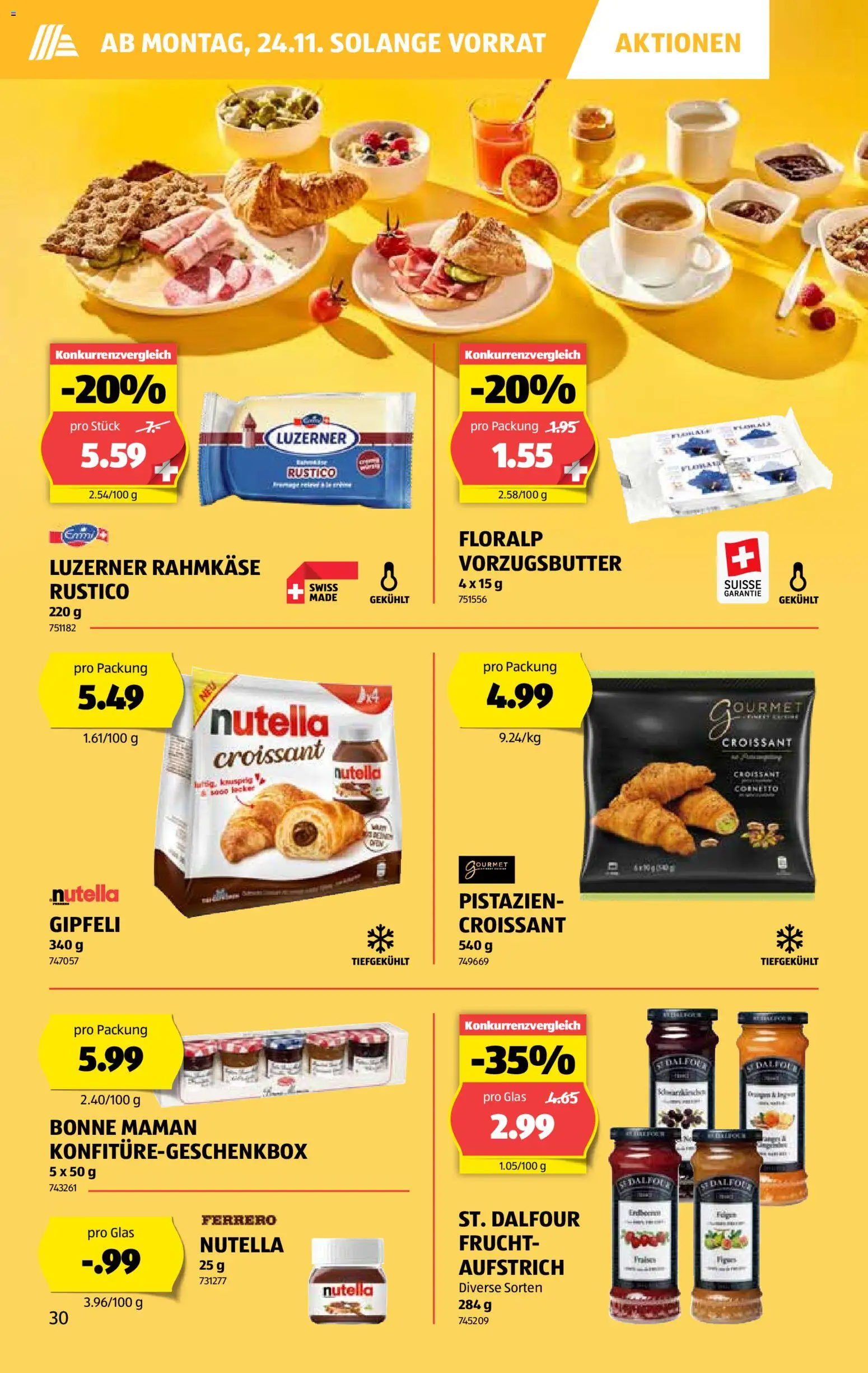 Aldi - Black Friday – gültig ab 20.11.2025 | Seite: 31 | Produkte: Spabad, Gipfeli
