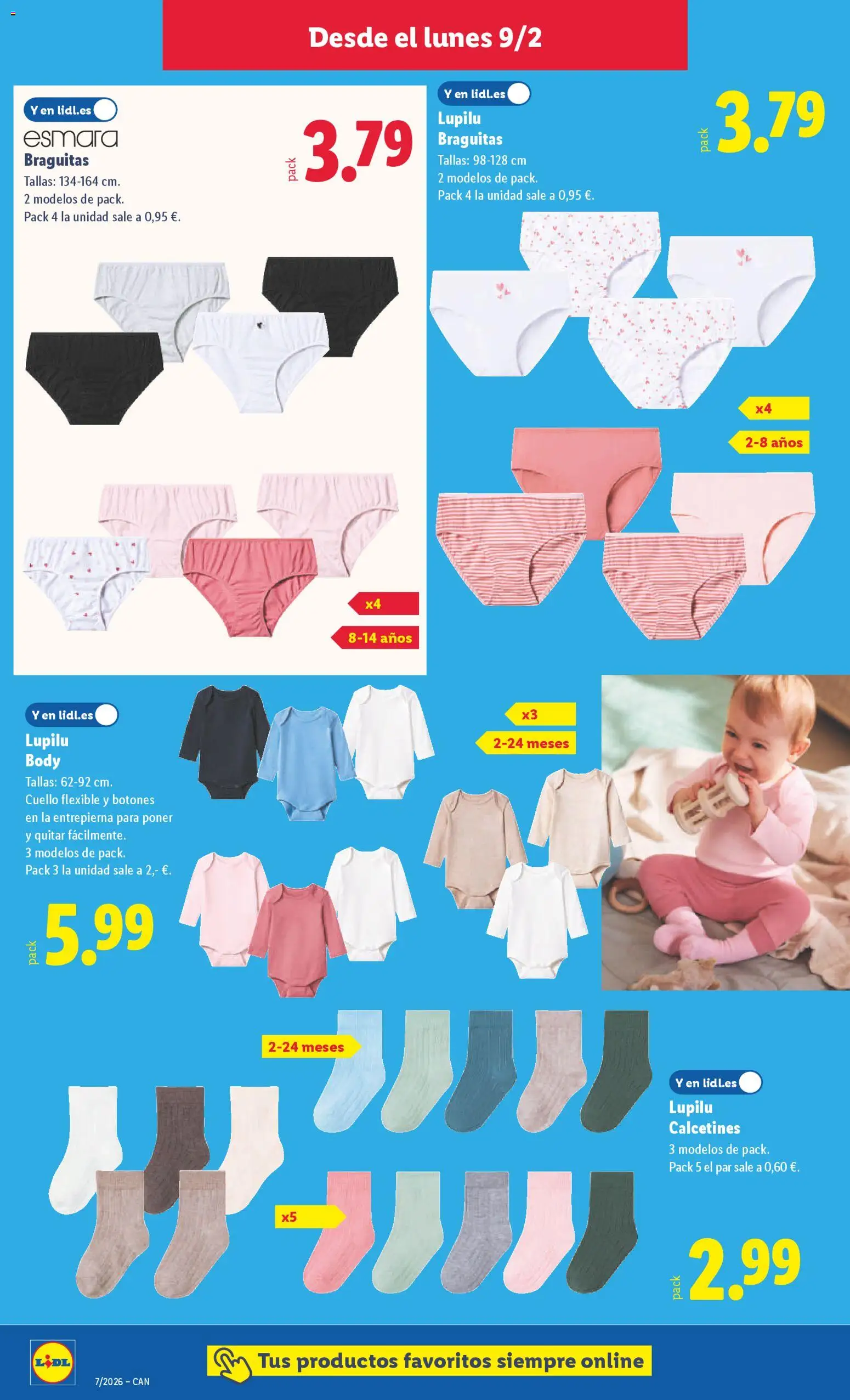 Lidl - Canarias │ válido desde el 09.02.2026 | Página: 16 | Productos: Body