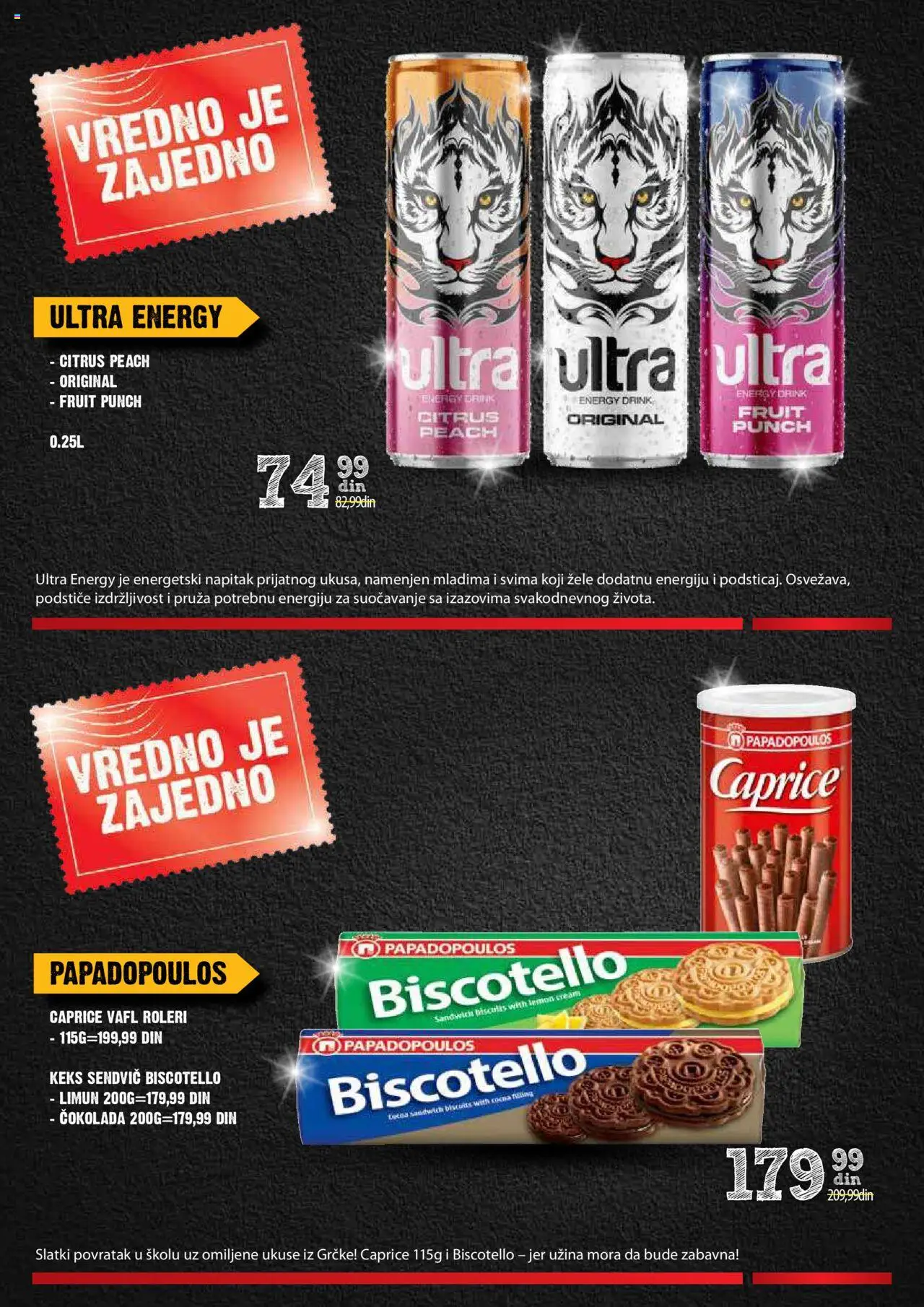 Roda katalog - važi od 21.08.2025 | Strana: 19 | Proizvode: Keks, Roleri, Čokolada, Limun