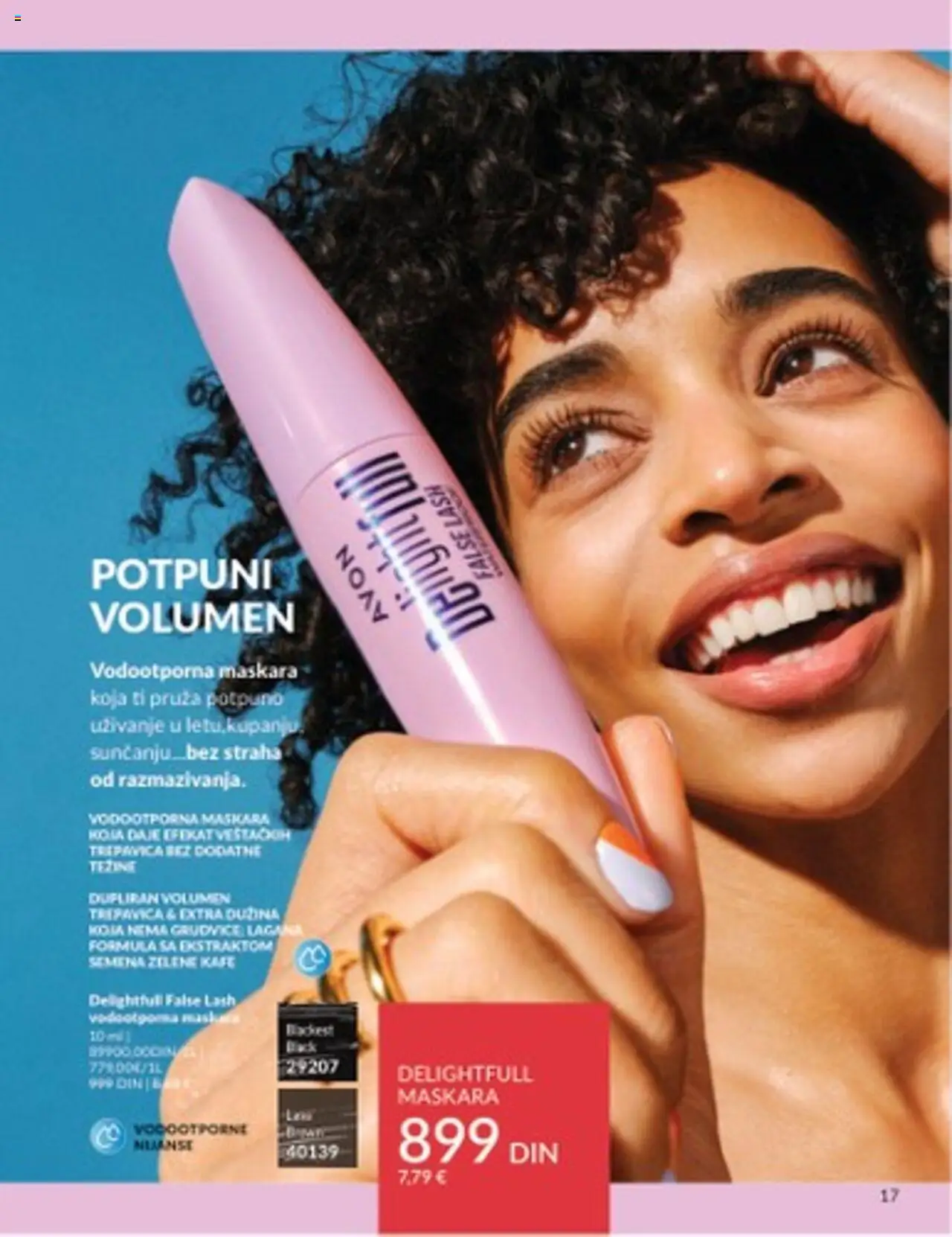 AVON katalog - važi od 01.07.2025 | Strana: 17 | Proizvode: Maskara