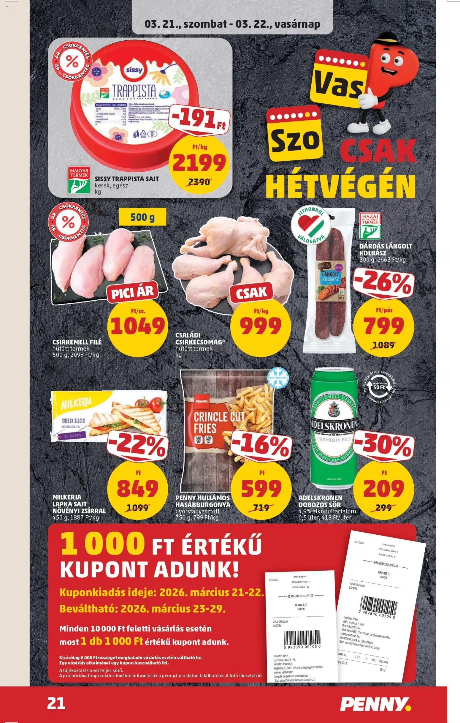 PENNY akciós ujság - amely érvényes a következő dátumtól: 19.03.2026 | Oldal: 25