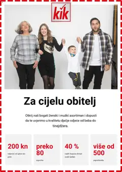 Katalog Kik - Pregled kataloga iz trgovine Kik, vrijedi od 23.07.2025