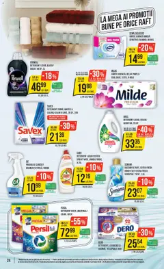 Noul catalog Mega Image – valabil de la 18.09.2025 | Pagină: 24 | Produse: Pară, Pomelo, Raft, Role