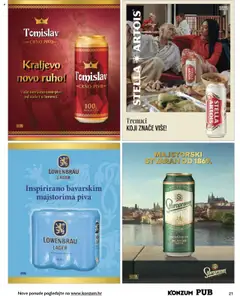 Konzum katalog | vrijedi od 15.09.2025 | Stranica: 21 | Proizvodi: Staropramen, Pivo