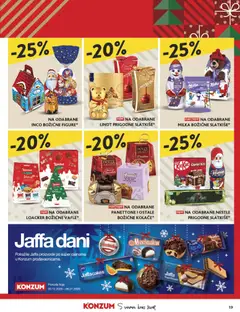 Štapići Čokolada, Chocolate sticks - Pregled kataloga iz trgovine Konzum, vrijedi od 03.12.2025 | Stranica: 19