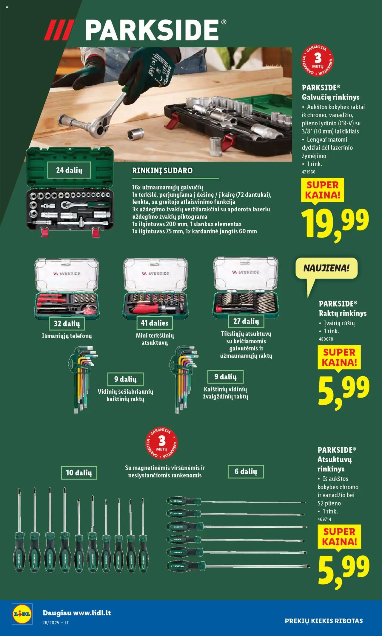 LIDL leidinys - Ne maisto prekių pasiūlymai│galioja nuo 23.06.2025 | Puslapis: 8 | Prekių: Jungtis