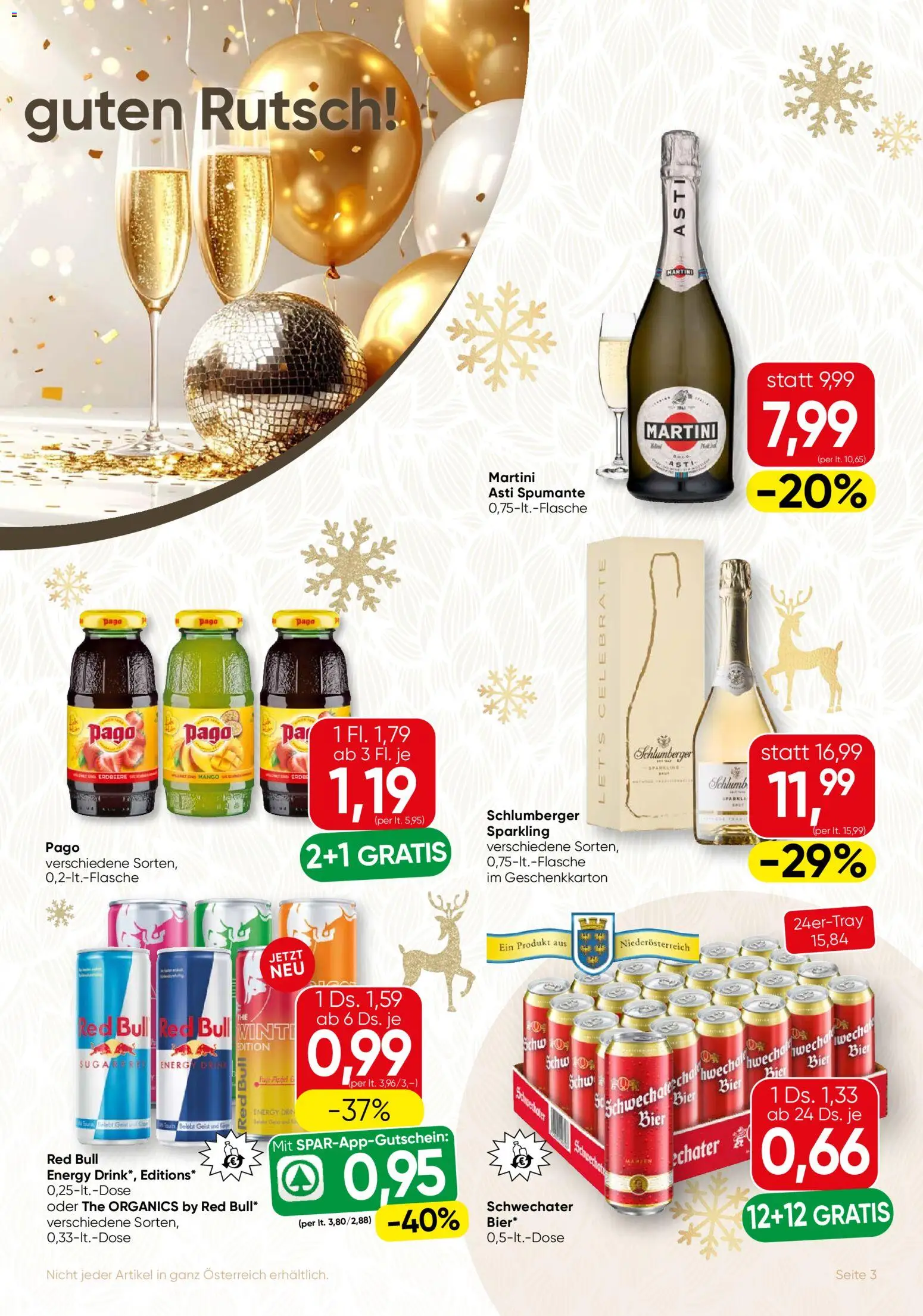 SPAR Gourmet Flugblatt - Niederösterreich gültig ab 23.12.2025 | Seite: 3 | Produkte: Mango, Bier