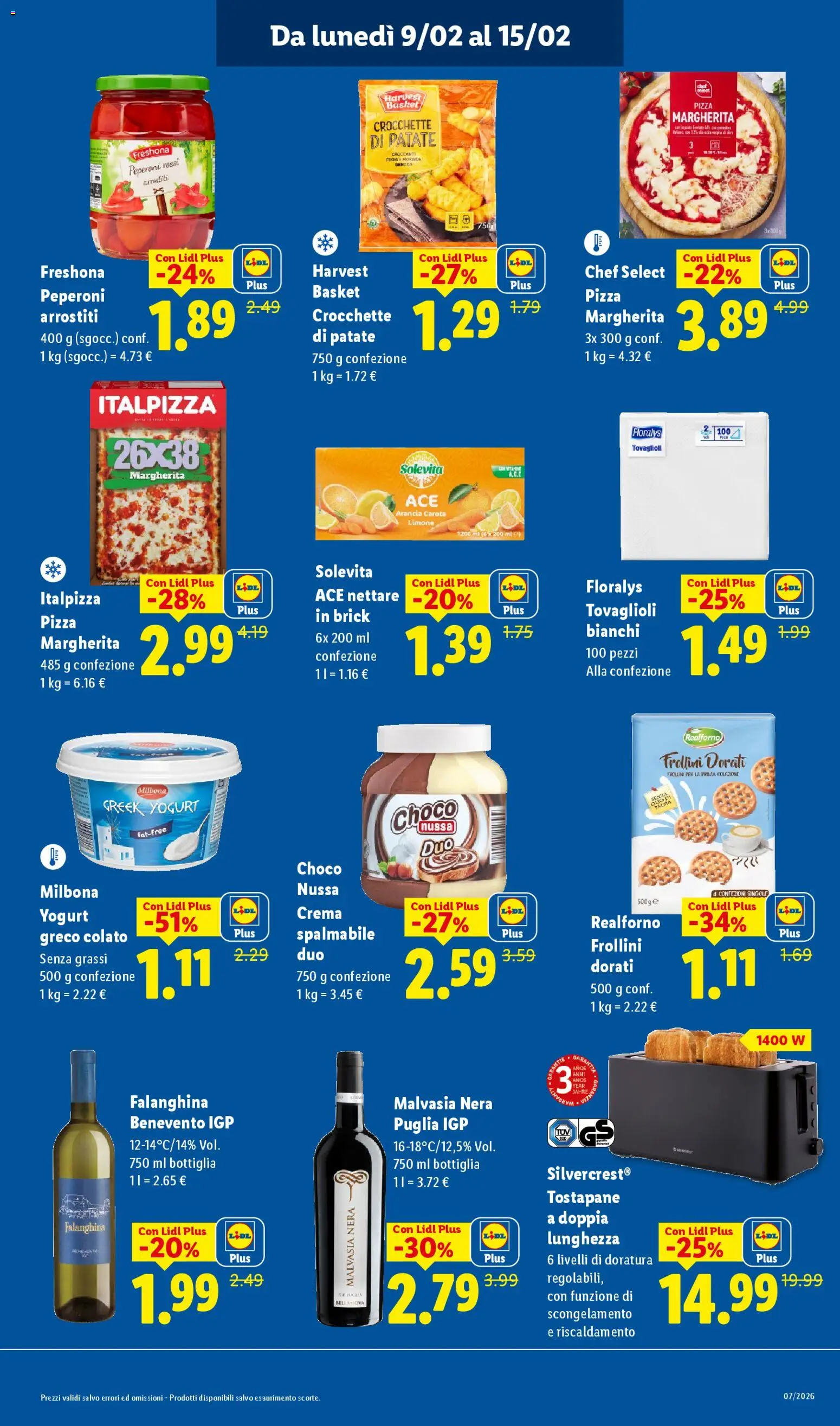Volantino Lidl del 09.02.2026 | Pagina: 7