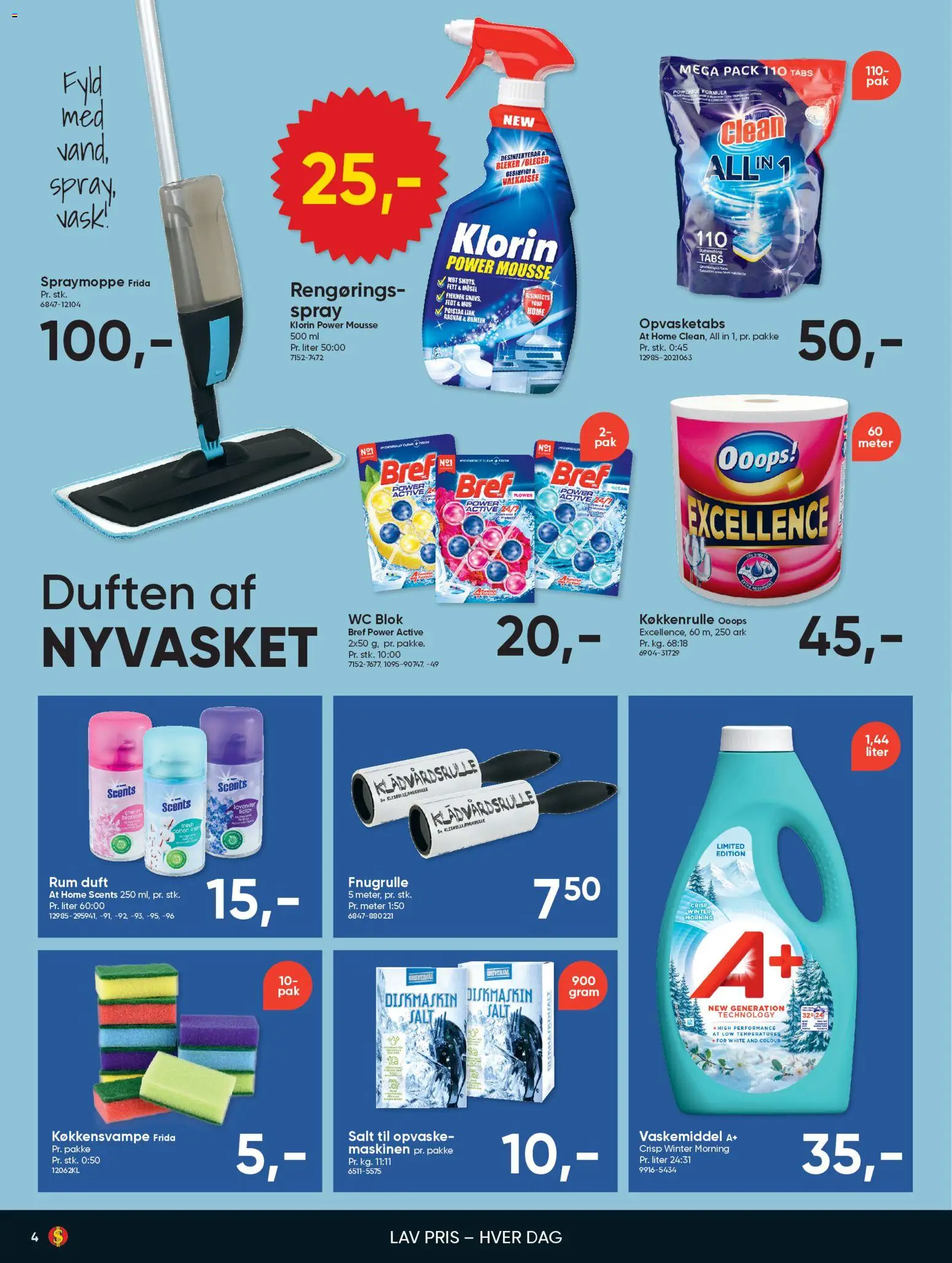 Bigdollar tilbudsavis – gyldig fra 02.01.2026 | Side: 4 | Produkter: Duft, WC blok, Salt, Cherry