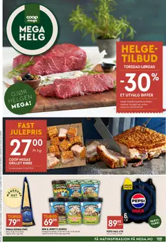Forhåndsvisning av Coop Mega - Mega Helg gyldig fra 06.11.2025