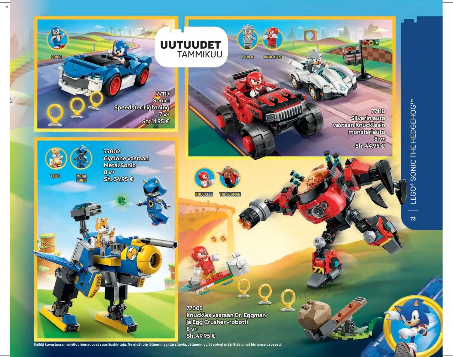 LEGO tarjoukset – voimassa 01.01.2026 alkaen | Sivu: 73 | Tuotteet: Robotti
