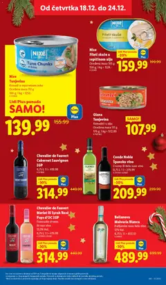 Conde Noble Špansko vino, Crveno ili belo suvo vino 0,75 l - pregled Lidl kataloga - važi od 18.12.2025 | Strana: 27