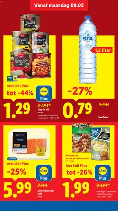 Kania Kippen soep, Kippen soep - Voorbeeld van een folder van Lidl, geldig van 09.02.2026 | Pagina: 9 | Producten: Champignon, Noten, Cashewnoten, Rundvlees