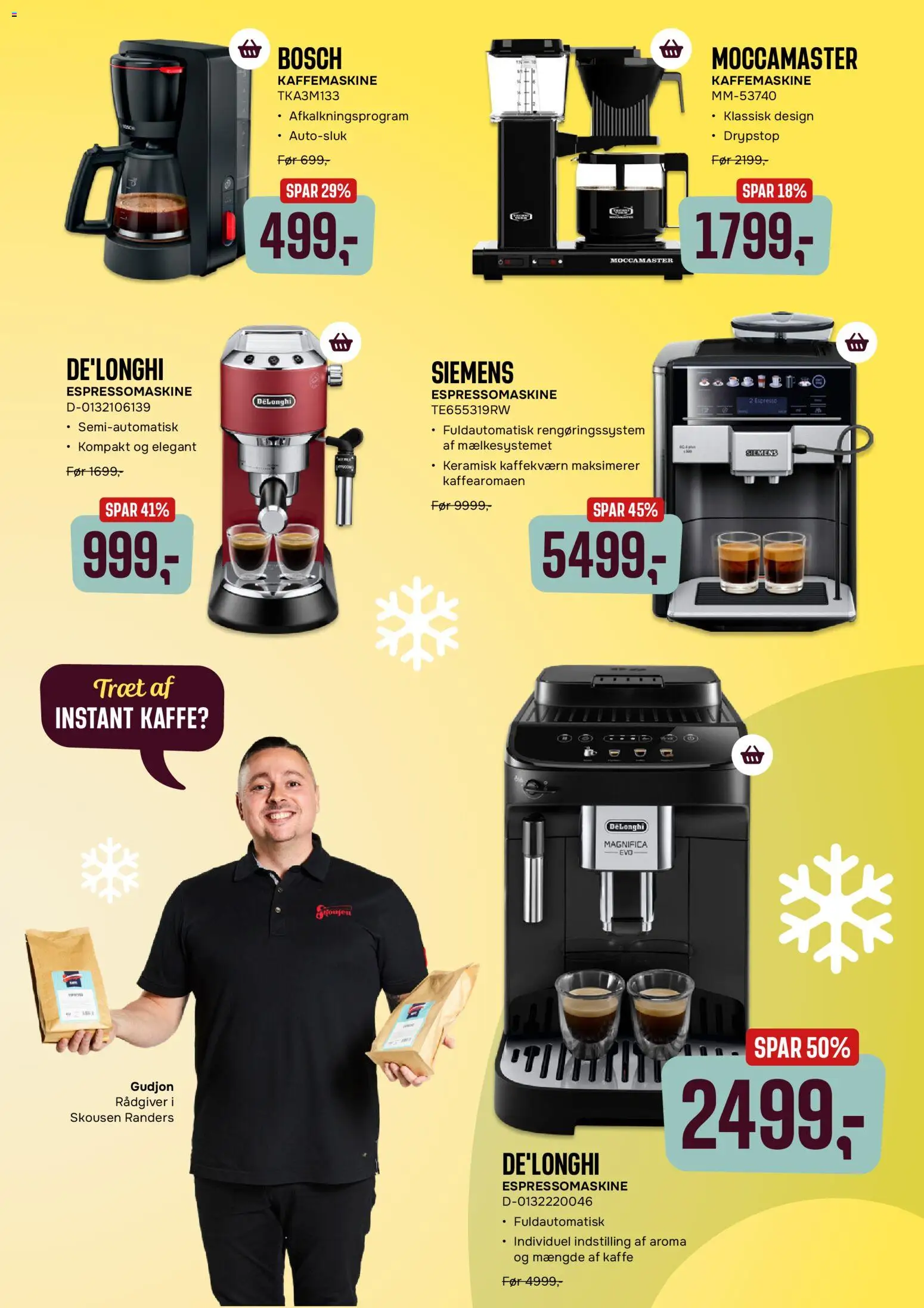 Skousen tilbudsavis – gyldig fra 25.12.2025 | Side: 7 | Produkter: Kaffe, Kaffemaskine, Instant Kaffe