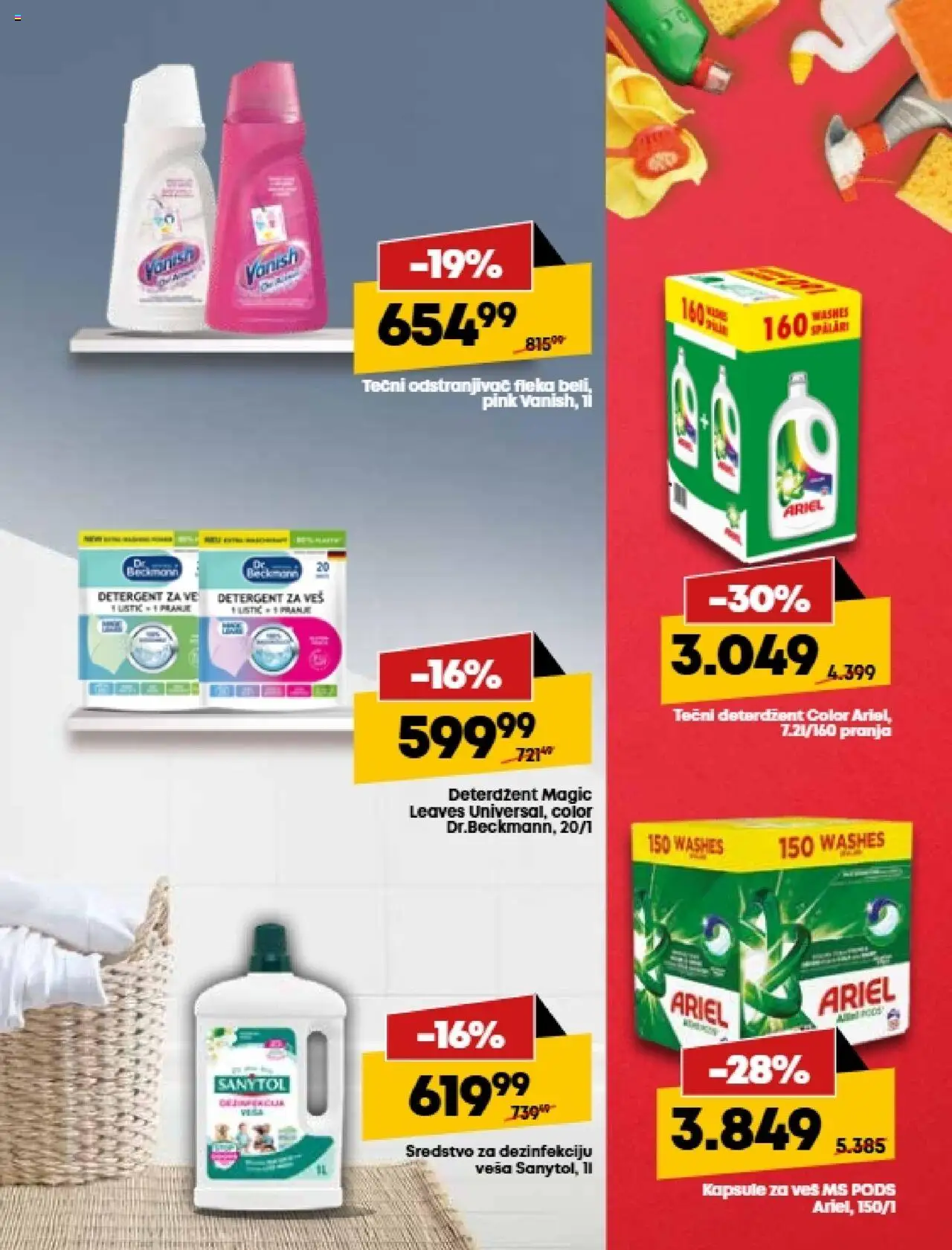Mega Maxi katalog - važi od 25.09.2025 | Strana: 3 | Proizvode: Deterdžent, Tečni deterdžent, Kapsule, Odstranjivač fleka