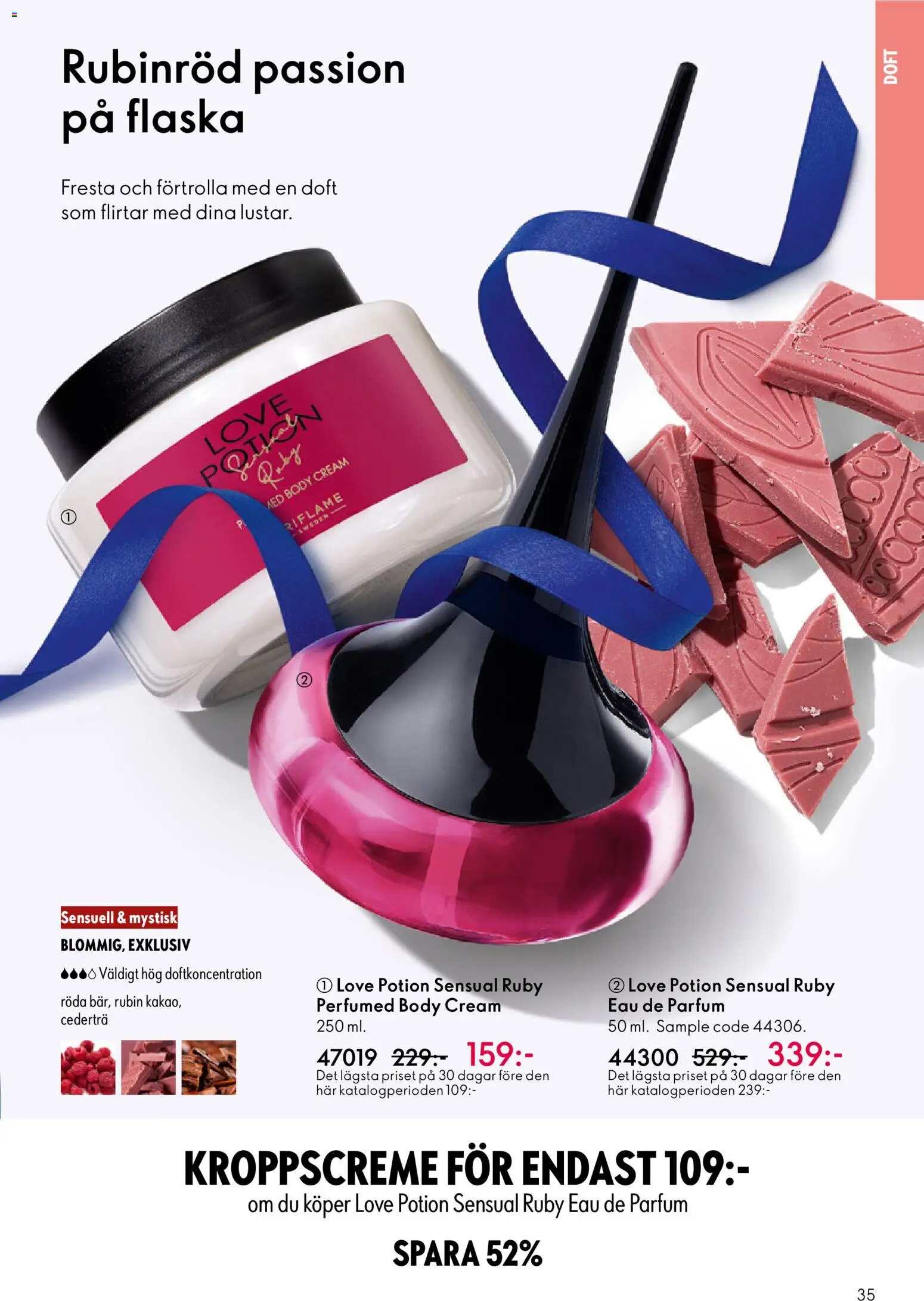 Oriflame reklamblad aktuell från 10.12.2025 | Sida: 35 | Produkter: Doft