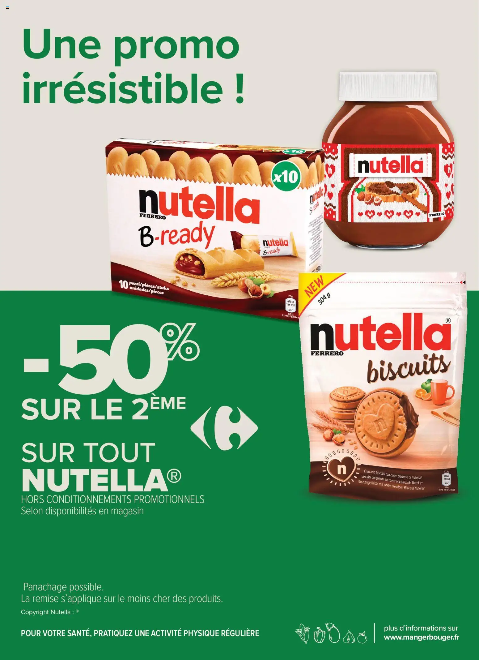 {H1} | Page: 10 | Produits: Nutella, Biscuits