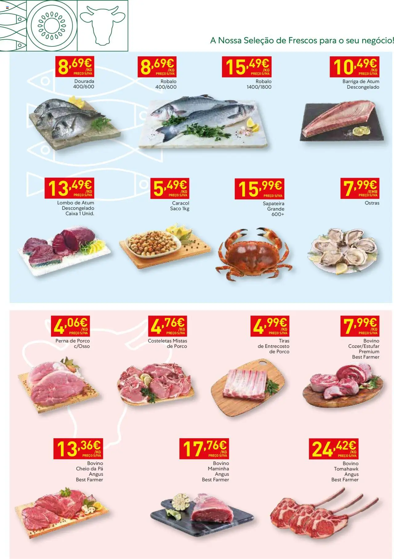 Recheio folheto Madeira │ válido de 19.08.2025 | Página: 5 | Produtos: Atum, Ostras, Lombo, Sapateira