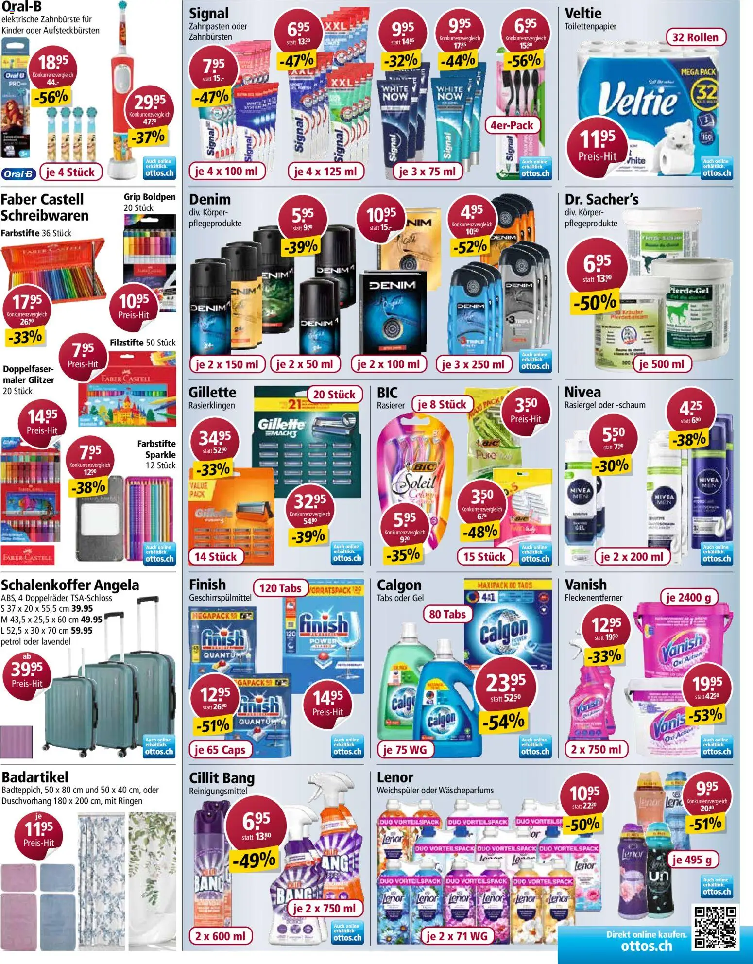 Otto's aktionen – gültig ab 22.04.2026 | Seite: 3 | Produkte: Elektrische zahnbürste, Fleckenentferner, Rasierer, Toilettenpapier