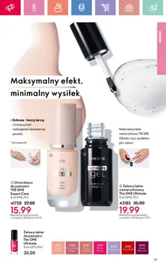 Oriflame Katalog 11 2025 od 27.07.2025 | Strona: 79 | Produkty: Utwardzacz do paznokci, Top, Sorbet, Makijaż