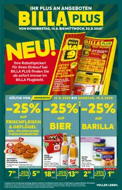 Vorschau von dem Prospekt - Billa Plus Flugblatt - Salzburg gültig ab 14.08.2025