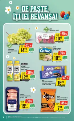 Ofertele Mega Image valabile de la 19.03.2026 | Pagină: 4 | Produse: Struguri, Ulei, Căpșuni, Paste