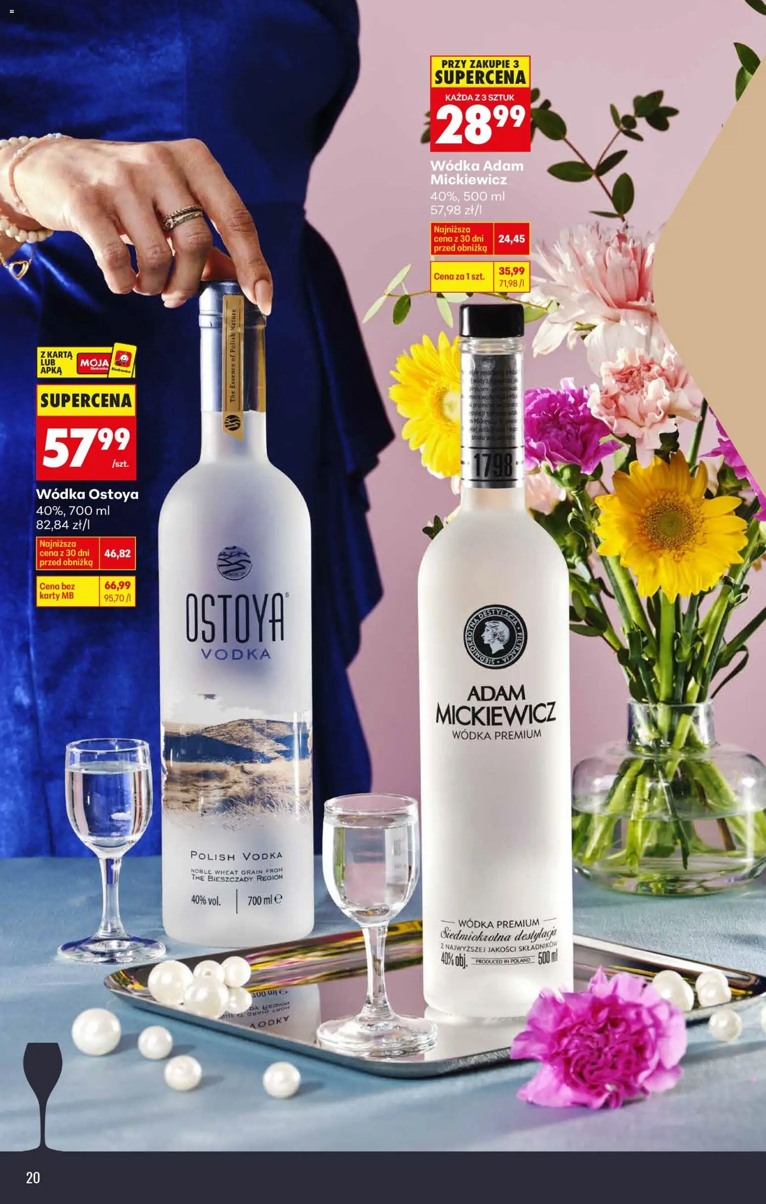 Biedronka Polsko leták - Czas na toast od 23.02.2026 | Strana: 24 | Produkty: Vodka, Essence, Karty