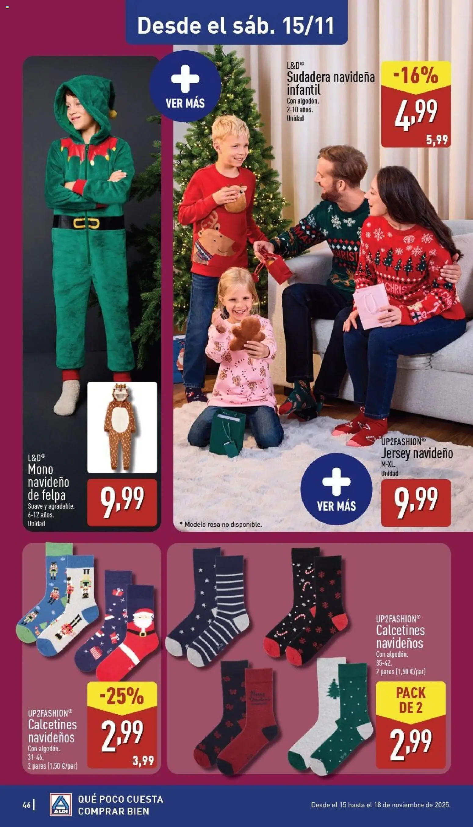 Aldi folleto Península │ válido desde el 10.11.2025 | Página: 46 | Productos: Sudadera