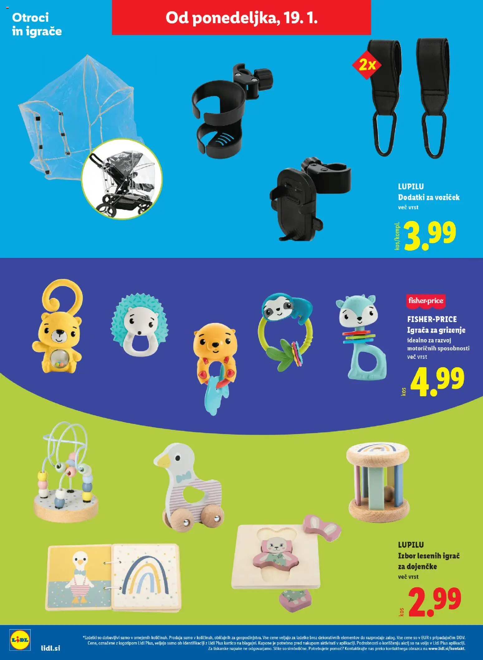 Novi Lidl katalog ponudbe – veljaven od 15.01.2026 | Stran: 40 | Izdelki: Voziček