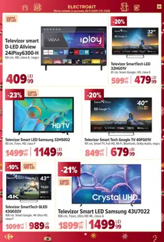 Ofertele Carrefour valabile de la 17.12.2025 | Pagină: 66 | Produse: Televizor, Video, Audio, Köpek Sabunu