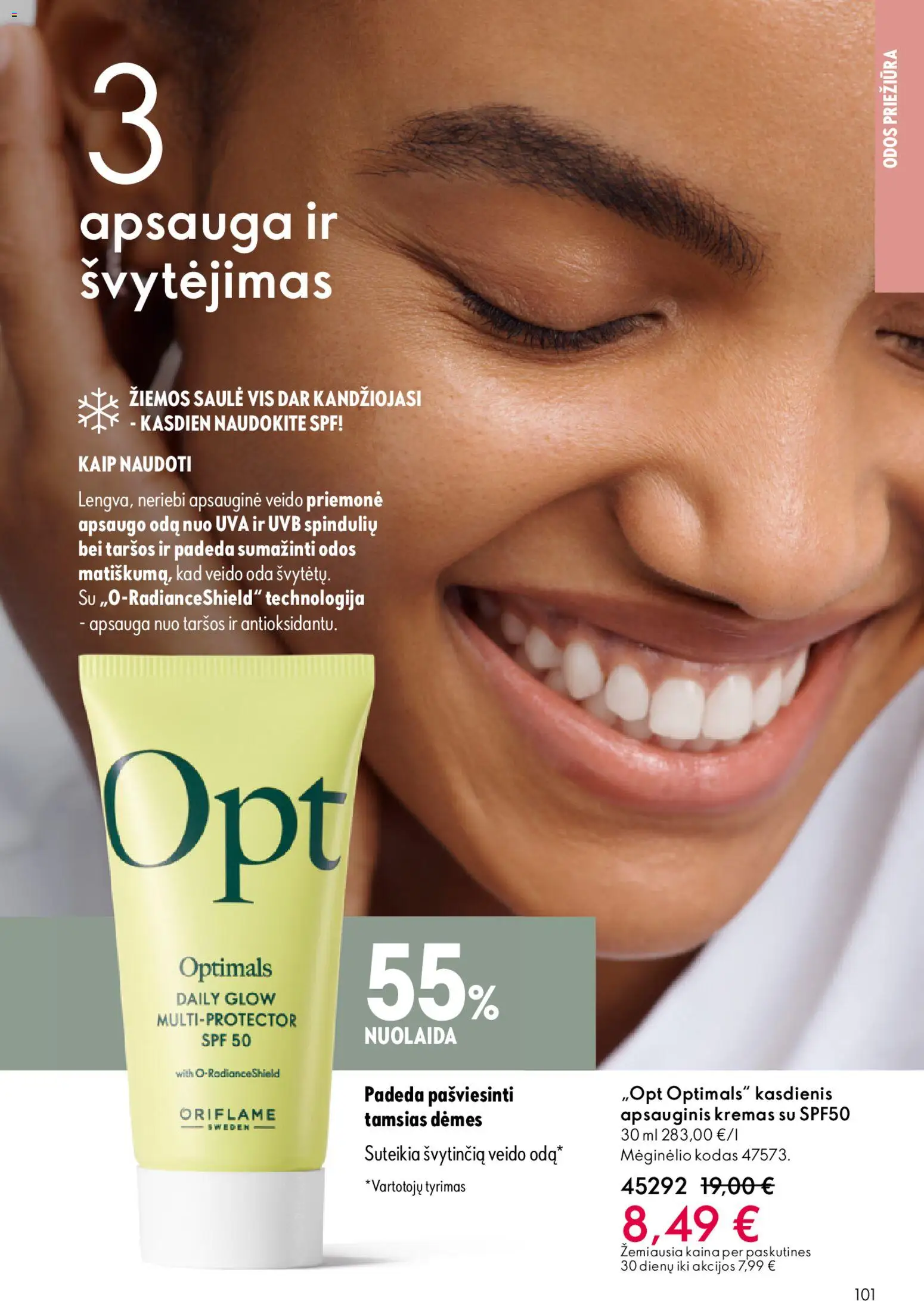 Oriflame akcijos nuo 31.12.2025 | Puslapis: 101 | Prekių: Kremas