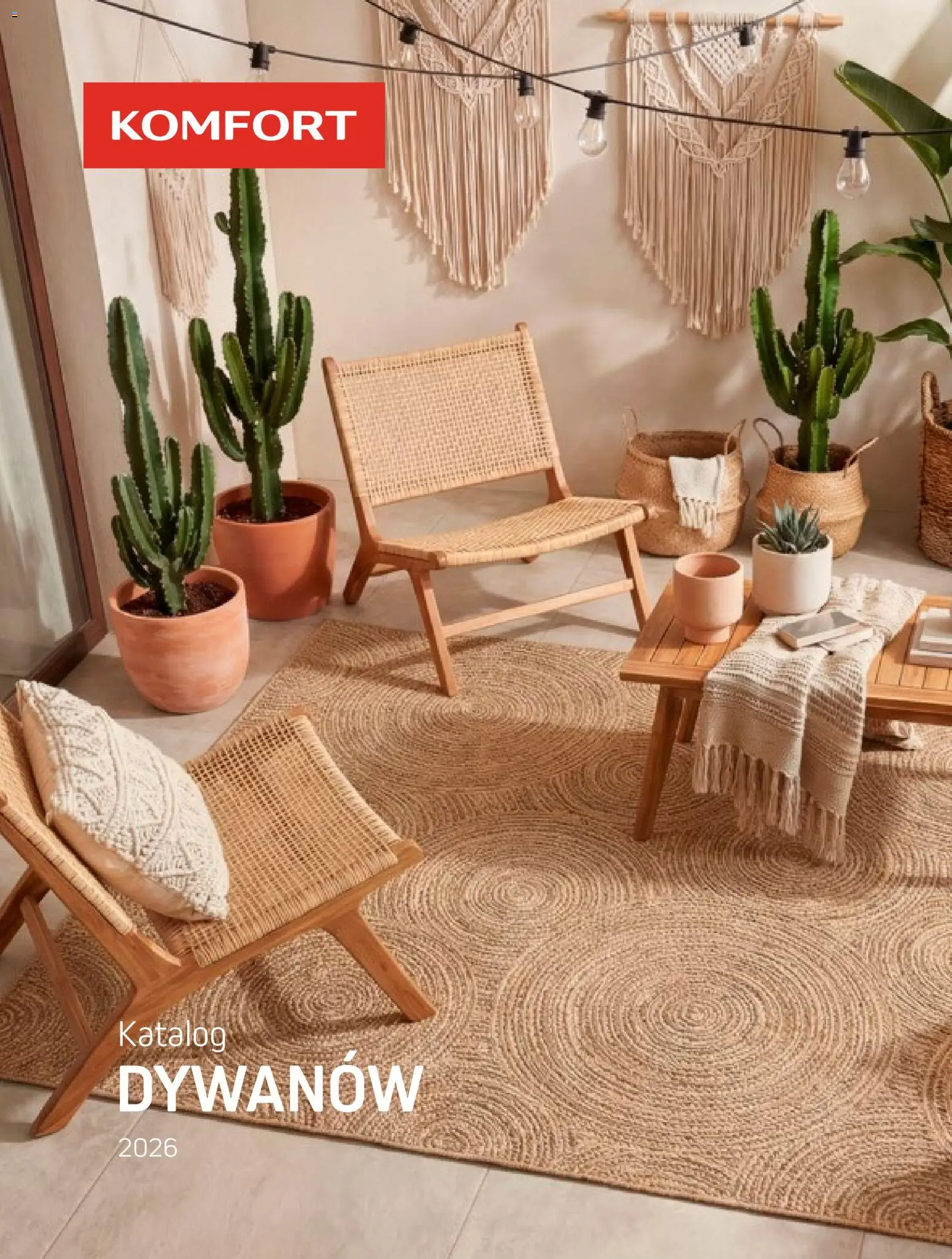 Komfort gazetka - Katalog dywanów od 17.03.2026 | Strona: 1