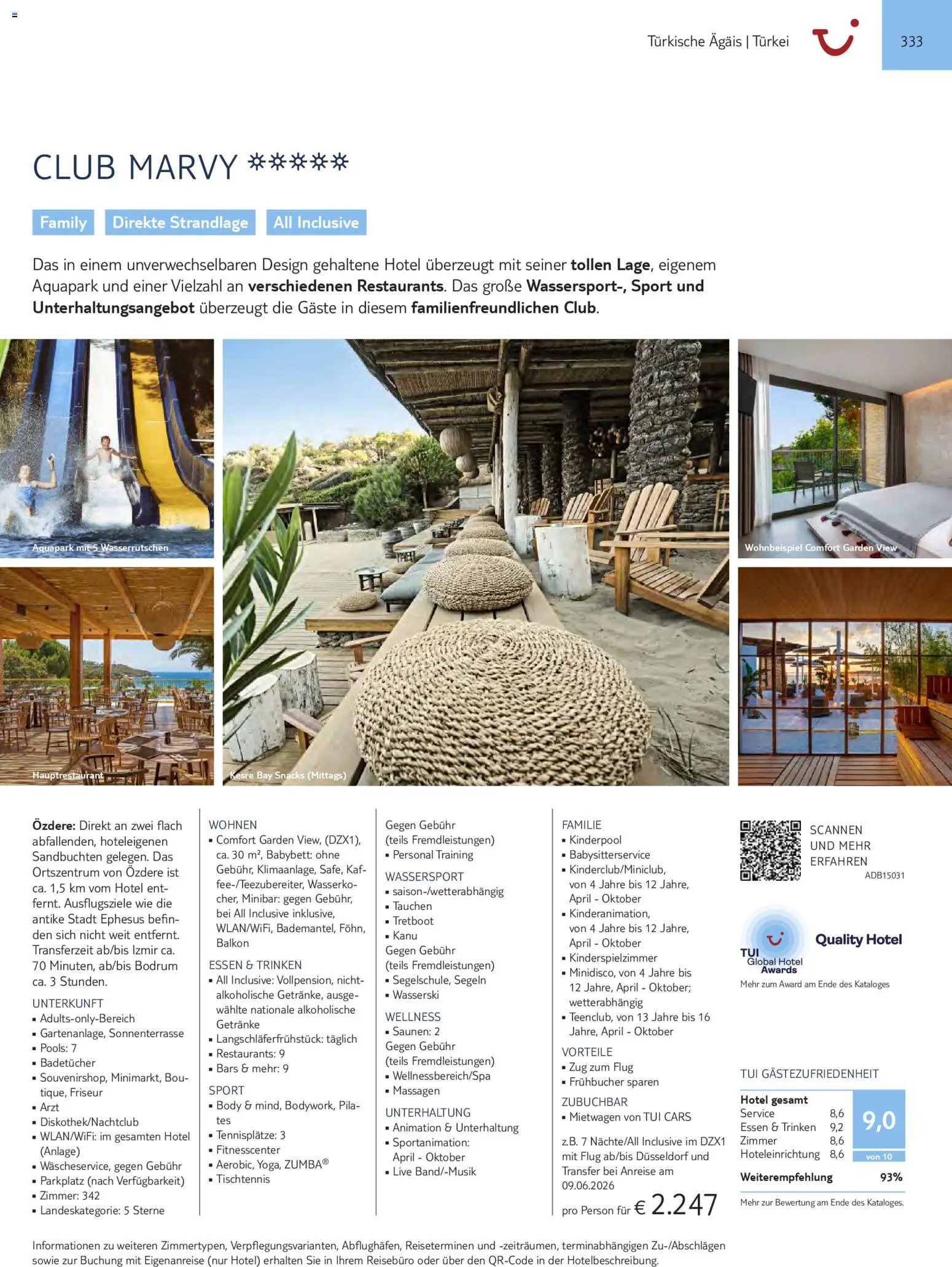 Aida  Südeuropa & Nordafrika 2026/27 – gültig ab 01.01.2026 | Seite: 333 | Produkte: Babybett