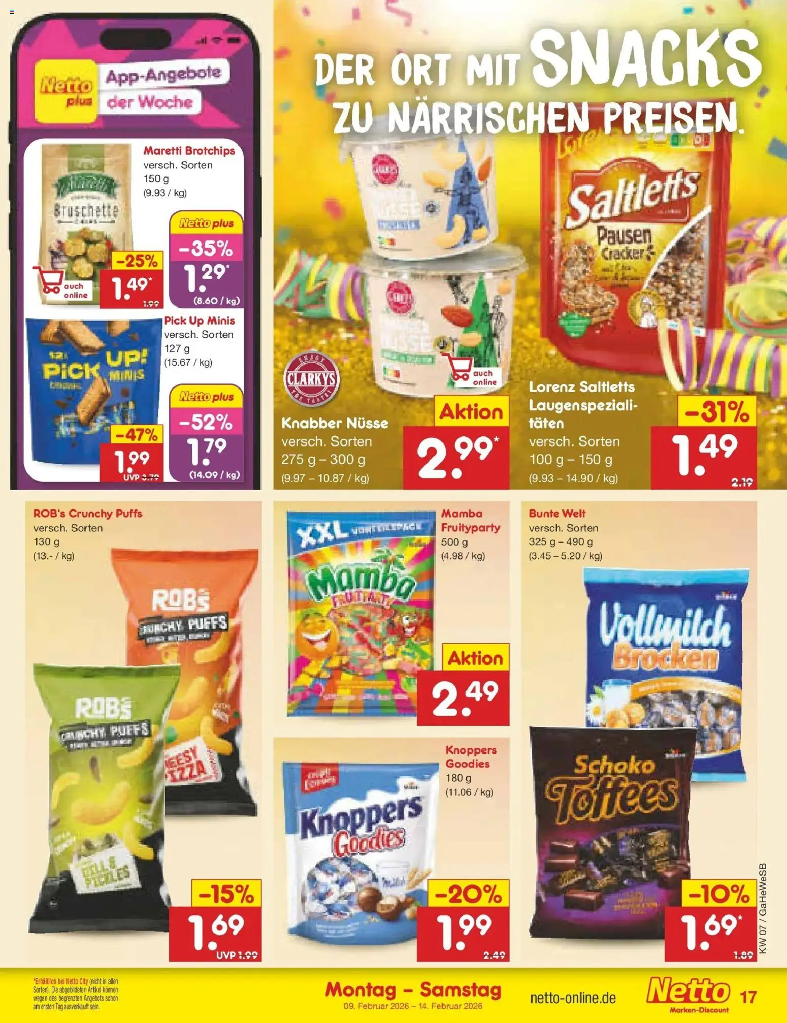 Netto Marken-Discount - Netto: Wochenangebote – gültig ab 09.02.2026 | Seite: 19