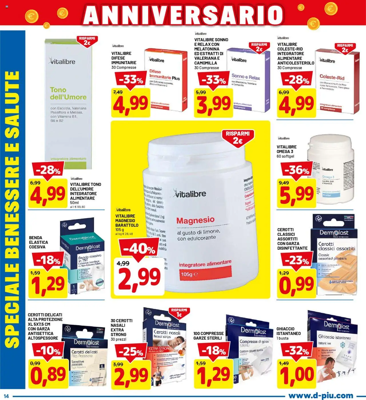 Volantino D Più del 15.09.2025 | Pagina: 14